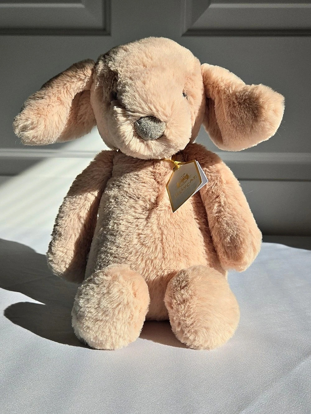 Jellycat Bashful Luxe Puppy Orlando Plush Puppy Pink NWT
